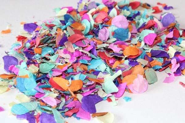 Konfetti, Bunt, Party